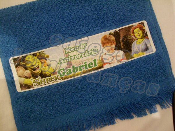 Toalhinhas Personalizadas – Shrek