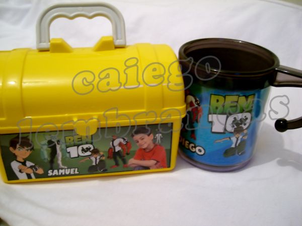 Kit Maleta com Caneca de Acrílico